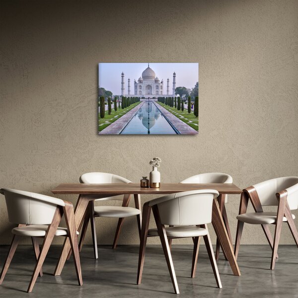 Obraz - Taj Mahal za východu slunce (70x50 cm)