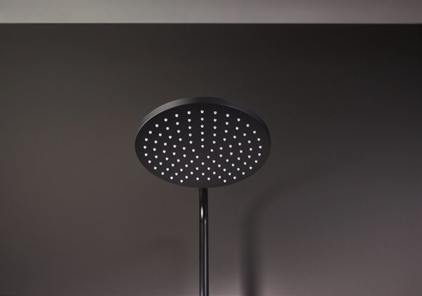 Hansgrohe Vernis Blend sprchová sada na stěnu s dešťovou sprchou černá 26272670
