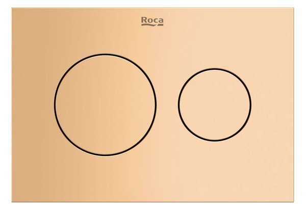 Roca Duplo S splachovací tlačítko pro WC zlatá A8902233RG