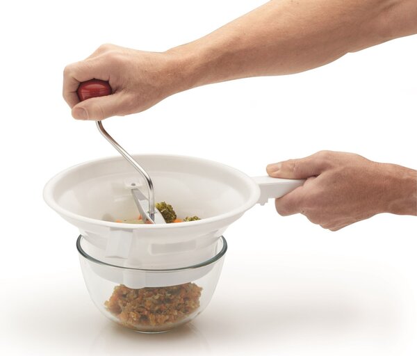Ruční pasírovač KitchenCraft s 3 nástavci KCBABYMILL