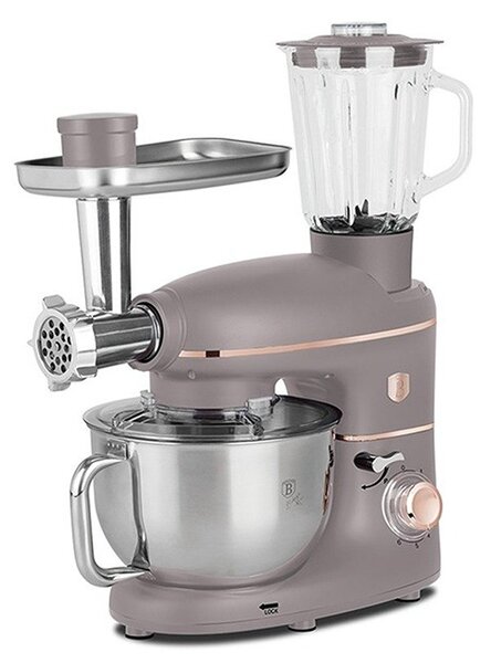 Kuchyňský robot s mlýnkem a mixérem 1500 W Taupe Collection