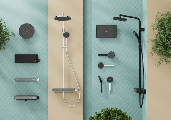 Hansgrohe Activera Q sprchová hlavice 29x18 cm obdélníkový černá 28739670