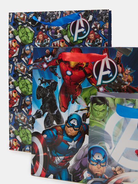 Sinsay - Dárkové tašky Marvel 3 pack - vícebarevná