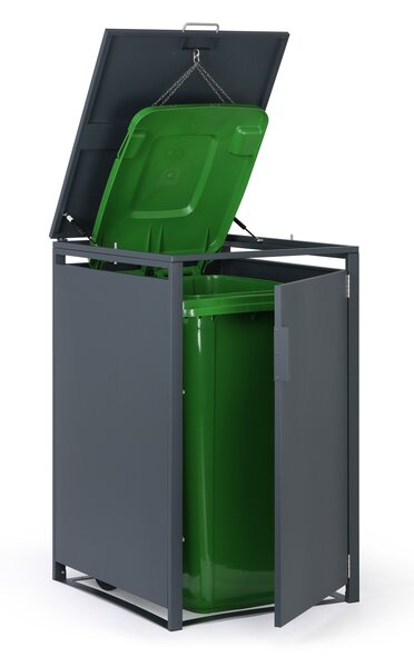 Přístřešek na popelnici 240 l, 1160 x 695 x 800 mm