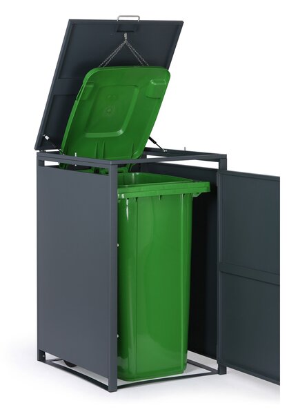 Přístřešek na popelnici 240 l, 1160 x 695 x 800 mm