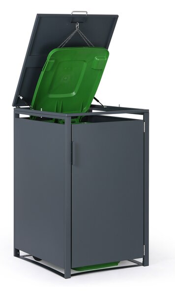 Přístřešek na popelnici 240 l, 1160 x 695 x 800 mm