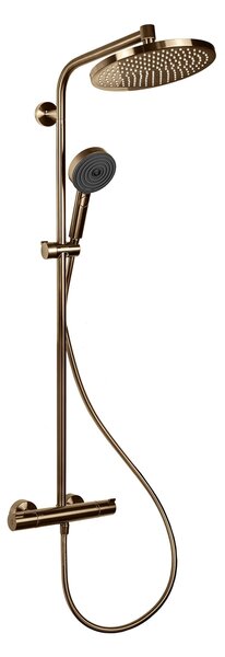 Hansgrohe Crometta sada koupelnových doplňků na stěnu s termostatem s dešťovou sprchou || 88002386