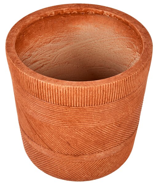 Květináč VOULA 36 cm Zlatohnědá