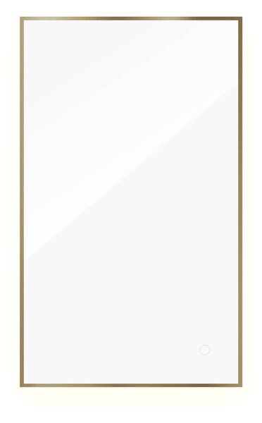Oltens Nordlis zrcadlo 60x100 cm obdélníkový s osvětlením s vyhřívací podložkou 64111510