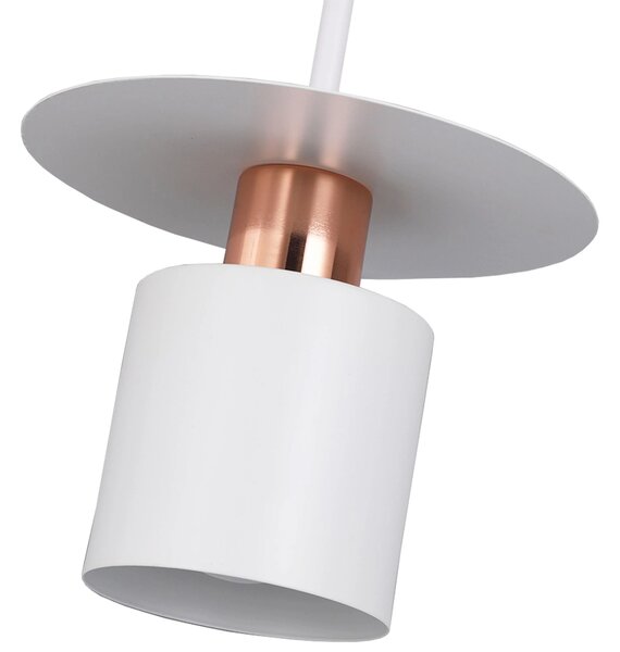 Toolight Závěsné svítidlo s APP1146-1CP White Rose Gold
