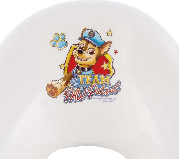 Plastové protiskluzové sedátko na WC KEEEPER Paw Patrol