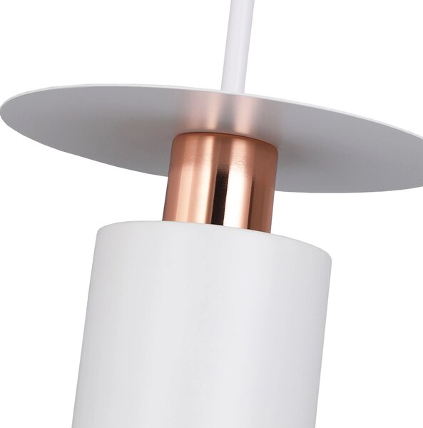 Toolight Závěsné svítidlo s APP1146-1CP White Rose Gold