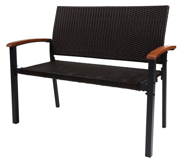 Livarno® Zahradní lavice Valencia, hnědá (100400872)