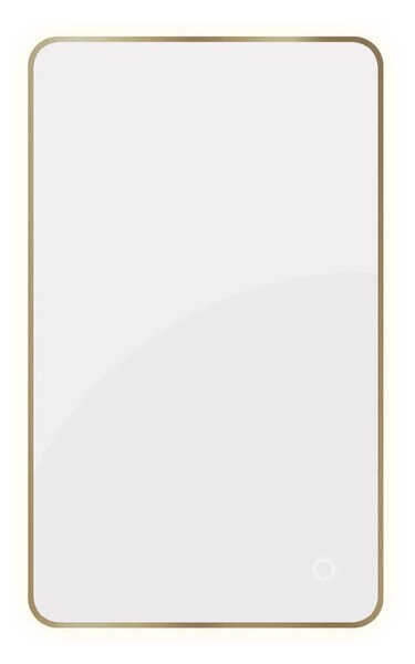 Oltens Nordlis zrcadlo 60x100 cm obdélníkový s osvětlením s vyhřívací podložkou 64120510