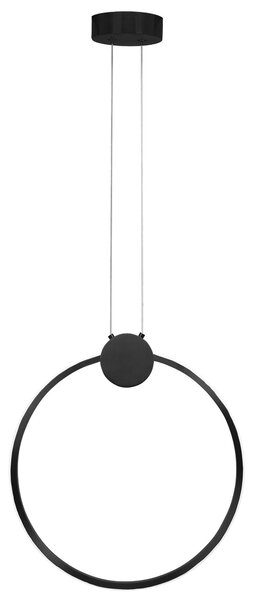 Toolight Stropní svítidlo LED APP1395-CP BLACK 40cm