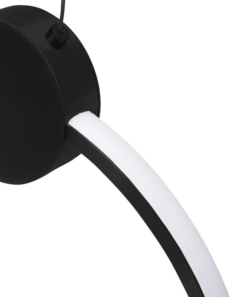 Toolight Stropní svítidlo LED APP1395-CP BLACK 40cm