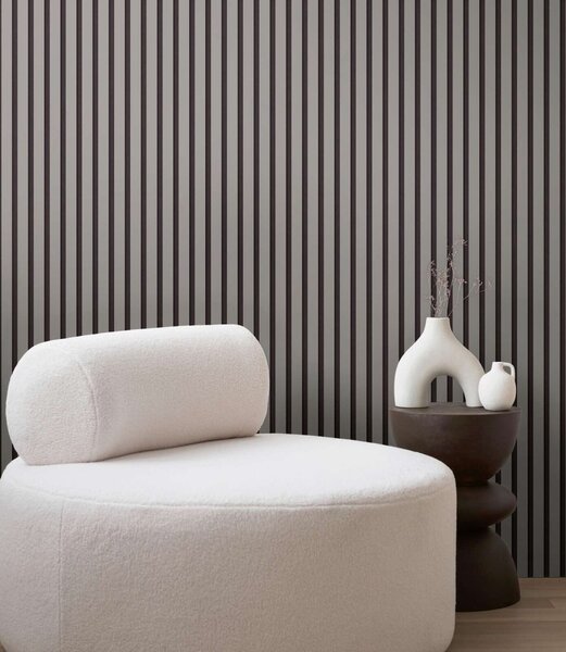 A.S. Création | Vliesová tapeta na zeď Wooden Wall 78628-4V | 0,53 x 10,05 m | šedá, černá