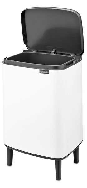 Brabantia dotykový odpadkový koš Bo Hi - 12 L, bílá