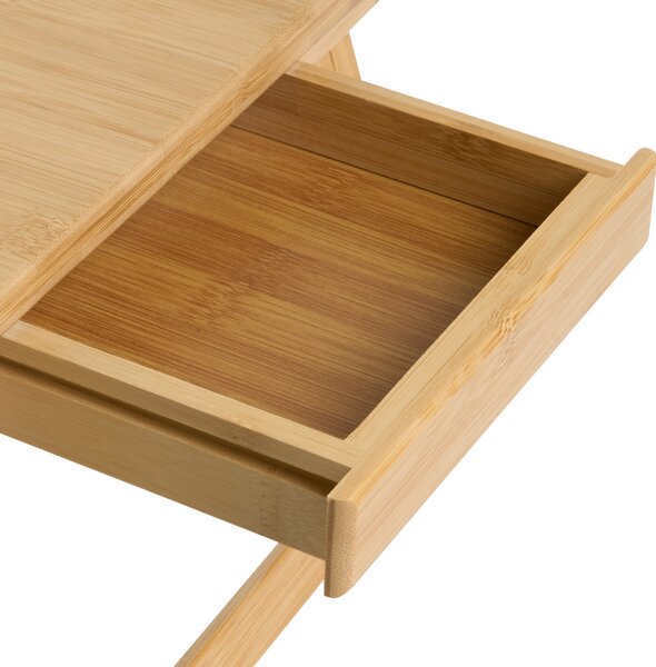 Skládací stolek na notebook ORGE Světle hnědá 57 cm 35 cm