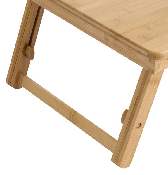 Skládací stolek na notebook ORGE Světle hnědá 57 cm 35 cm