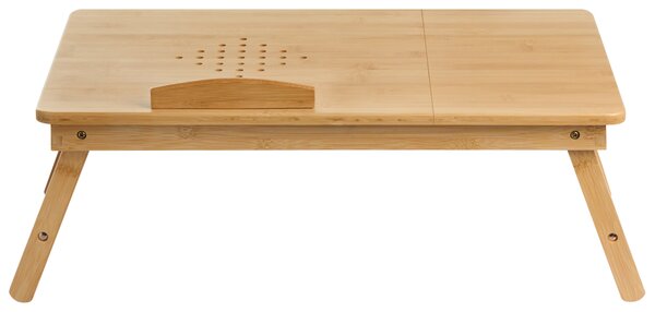 Skládací stolek na notebook ORGE Světle hnědá 57 cm 35 cm