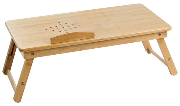 Skládací stolek na notebook ORGE Světle hnědá 57 cm 35 cm