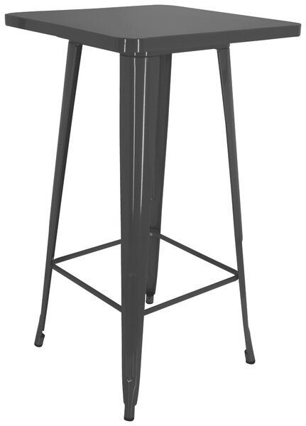 BAROVÝ STŮL, černá, 60/60/103,5 cm MID.YOU - Barové stoly, Online Only
