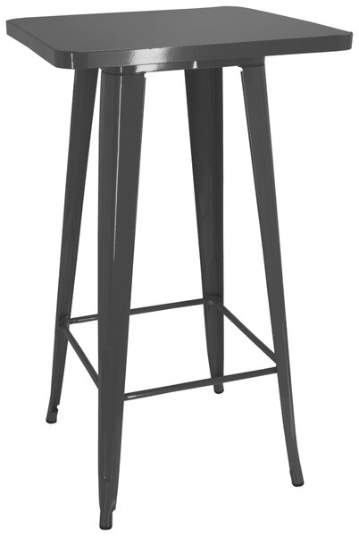 BAROVÝ STŮL, černá, 60/60/103,5 cm MID.YOU - Barové stoly, Online Only