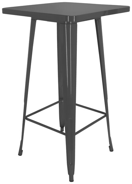 BAROVÝ STŮL, černá, 60/60/103,5 cm MID.YOU - Barové stoly, Online Only