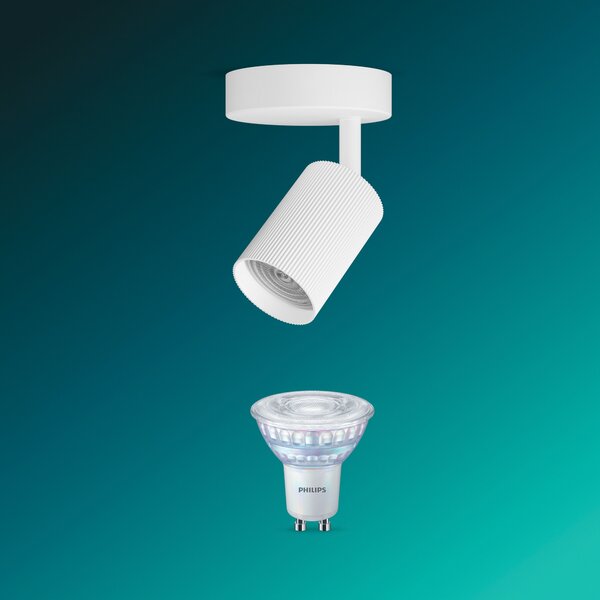 Wyatt LED bodové svítidlo 5W, AC 220–240, bílá