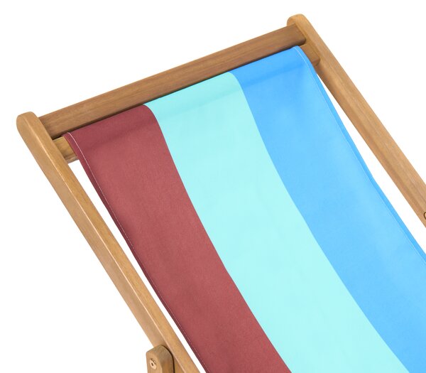 Sada 2 náhradních potahů na lehátko ANZIO/AVELLINO 113 x 44 cm Pestrá
