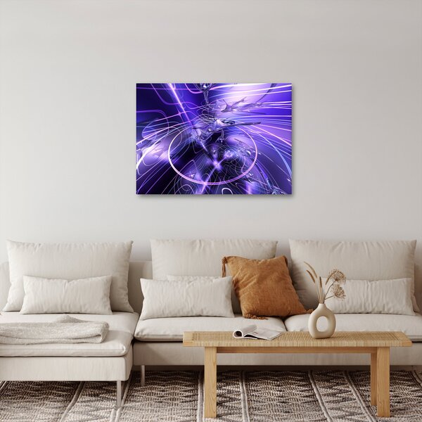 Obraz technické abstrakce (70x50 cm)