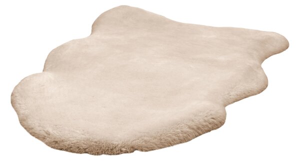 KOŽEŠINOVÝ KOBEREC, 60/90 cm, krémová - Online Only koberce & rohožky, Online Only