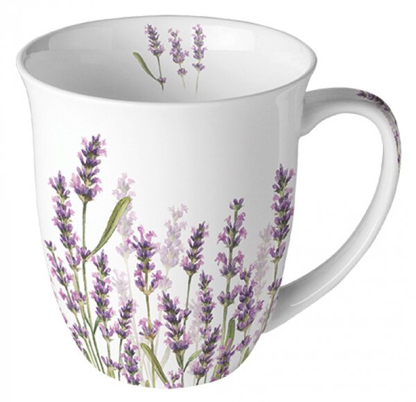 Porcelánový hrnek Levandule 400 ml