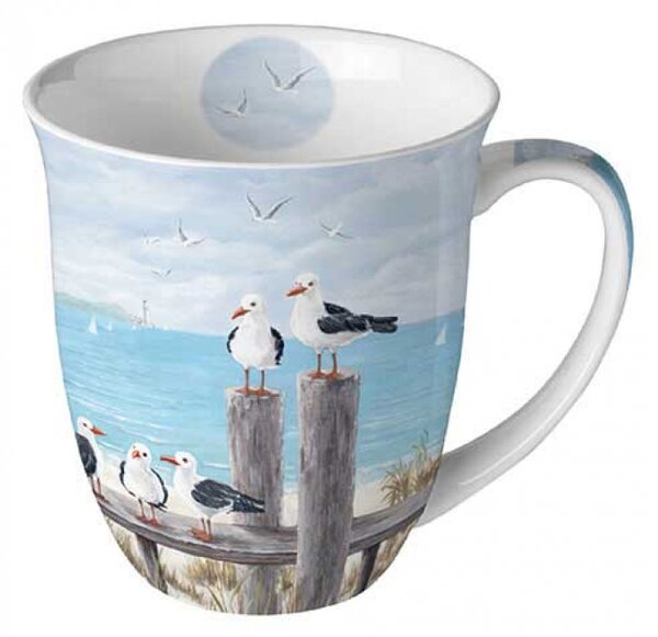 Porcelánový hrnek Racci v přístavu 400 ml