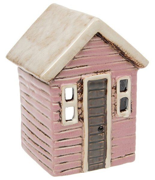 Keramický svícen Domek 14 cm