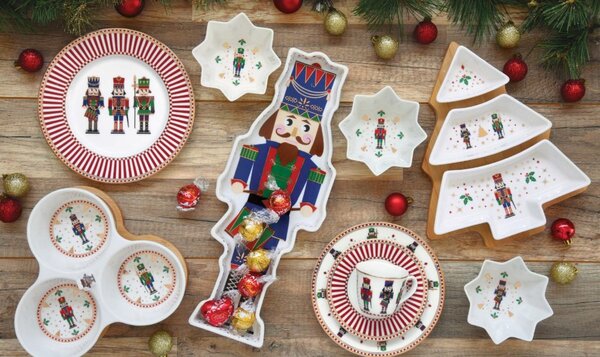Porcelánová servírovací miska Louskáček 37 cm