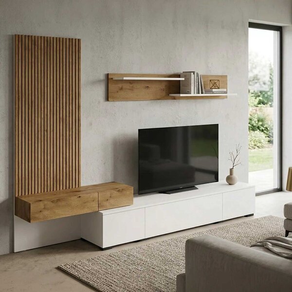 REBEKA NEW OS+LAMELOVY PANEL BIELA+DUB ARTISAN