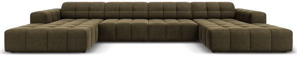 -25 % Dny MOMENTI– Cosmopolitan Design Sametová rohová pohovka Chicago 364 cm