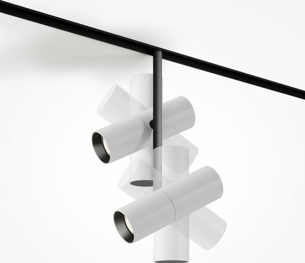 MAYTONI Svítidlo do kolejnice Elti Duo Exility 3000K 24W 36d TR005-2-2X12W3K-BW