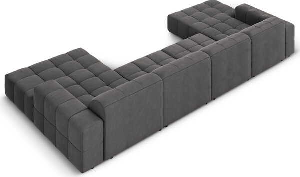 -25 % Dny MOMENTI– Cosmopolitan Design Sametová rohová pohovka Chicago 364 cm