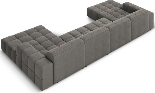 -25 % Dny MOMENTI– Cosmopolitan Design Sametová rohová pohovka Chicago 364 cm