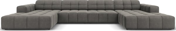 -25 % Dny MOMENTI– Cosmopolitan Design Sametová rohová pohovka Chicago 364 cm