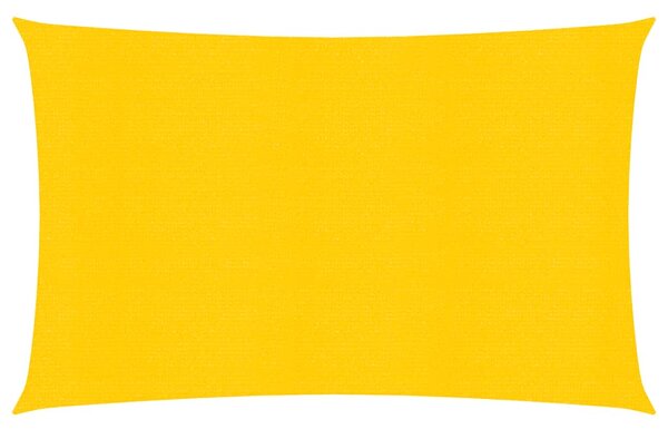 Stínící plachta 160 g/m² žlutá 2 x 4 m HDPE