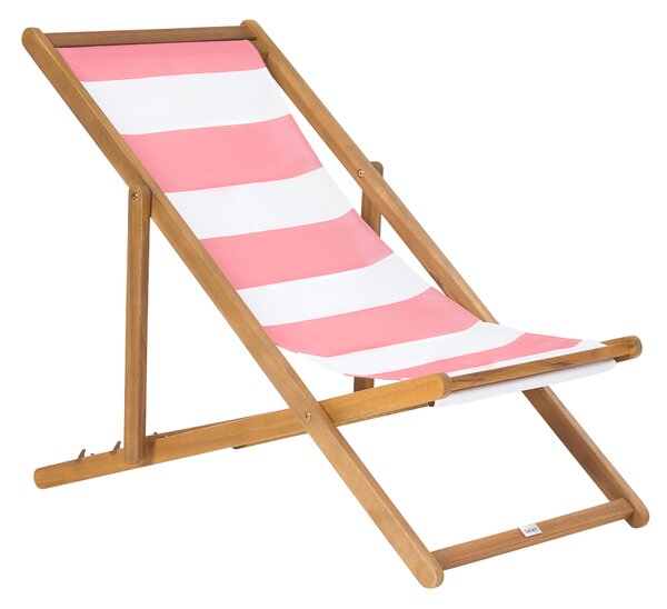 Sada 2 náhradních potahů na lehátko ANZIO/AVELLINO 113 x 44 cm Červená