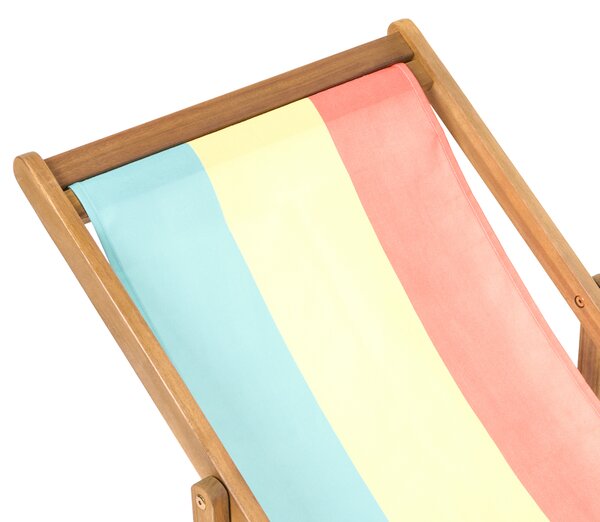 Sada 2 náhradních potahů na lehátko ANZIO/AVELLINO 113 x 44 cm Pestrá