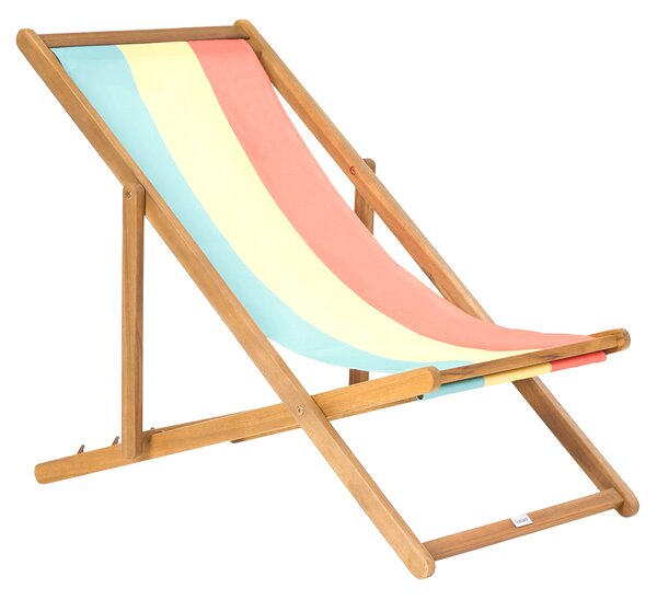 Sada 2 náhradních potahů na lehátko ANZIO/AVELLINO 113 x 44 cm Pestrá