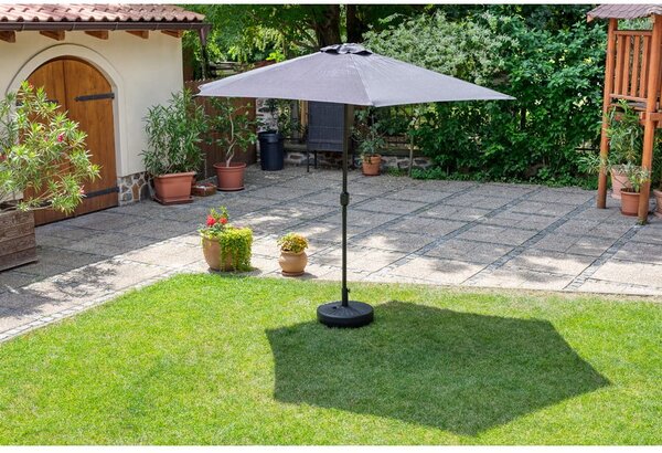 Černý slunečník bez podstavce Bonami Essentials Sun, ø 300 cm