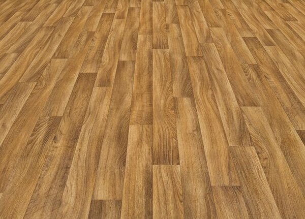 Breno PVC AMBIENT Golden Oak 16M – světlé dřevo, šíře 300 cm