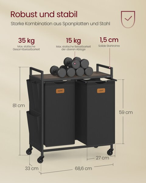 Prádelní koš BLHB35222BH01